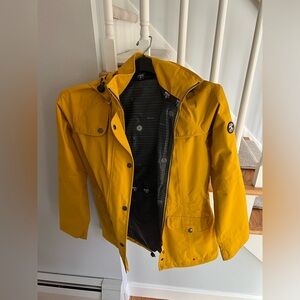 Barbour Women’s Yellow Rain Coat